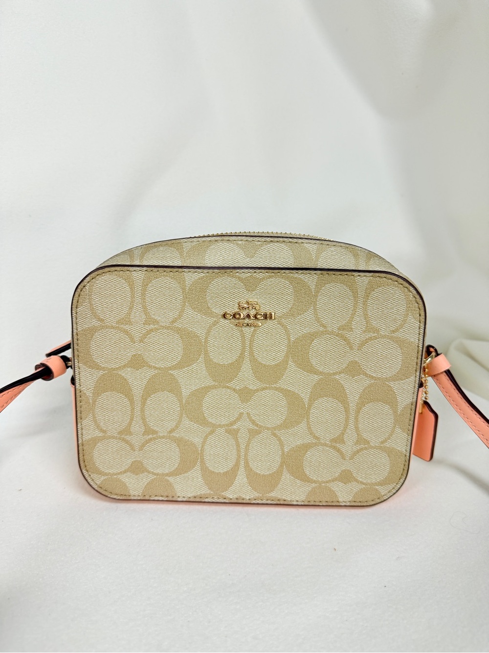 Coach MINI CAMERA BAG IN SIGNATURE CANVAS (COACH 91677)